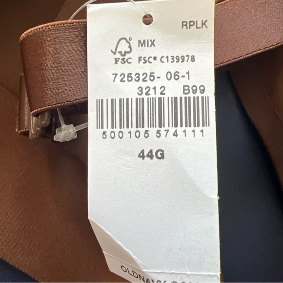 Old Navy Brown Full-Coverage Underwire Bra 44D NEW - Picture 6 of 7